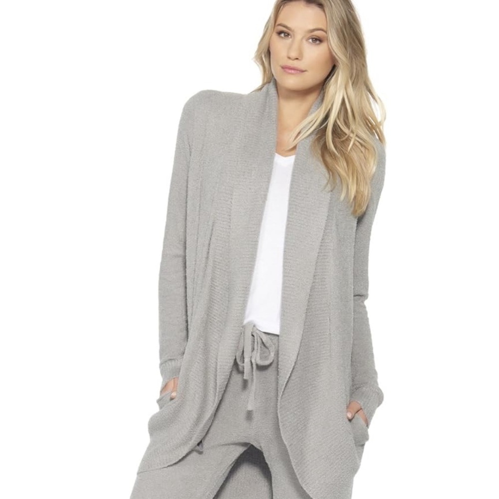 NWT Barefoot dreams cozy chic cardigan size medium